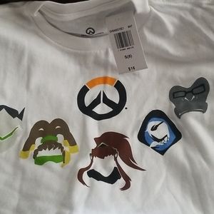 Boys Overwatch Tshirt sz 8 NWTS